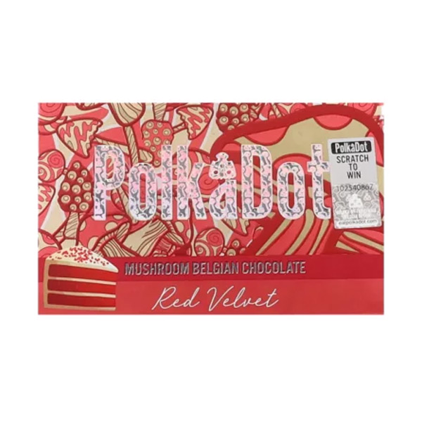 Polkadot Red Velvet Chocolate Bar - Polkadot Store Online