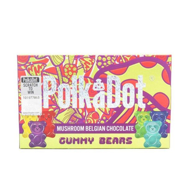 Polkadot Gummy Bears Chocolate Bar - Polkadot Store Online