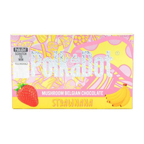 Polkadot Strawnana Chocolate Bar - Polkadot Store Online