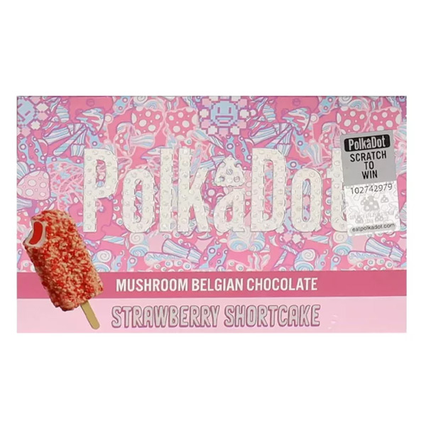 Polkadot Strawberry Shortcake Chocolate Bar - Polkadot Store Online