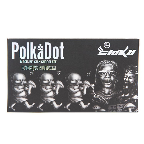 Polkadot Sicko Cookies N’ Cream Chocolate bar - Polkadot Store Online