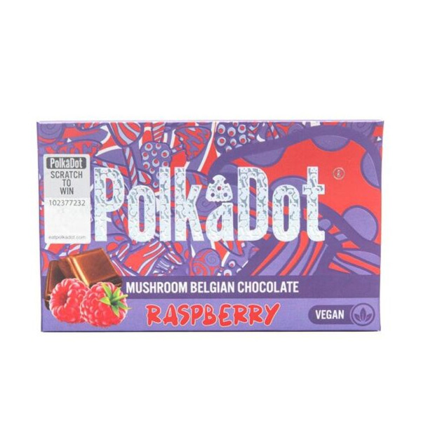 Polkadot Raspberry Chocolate Bar - Polkadot Store Online