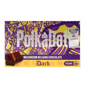 Dark Vegan Polkadot Magic Mushroom Belgian Chocolate