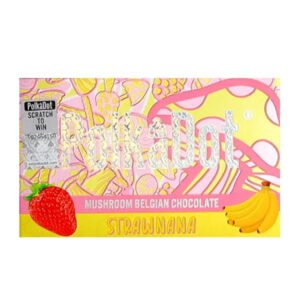 Strawnana Polkadot Magic Mushroom Belgian Chocolate