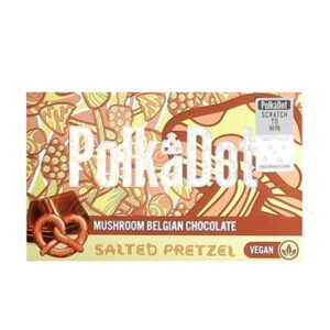 Salted Pretzel Vegan Polkadot Magic Mushroom Belgian Chocolate