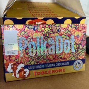 Polka Dot Toblerone Belgian Chocolate Bar